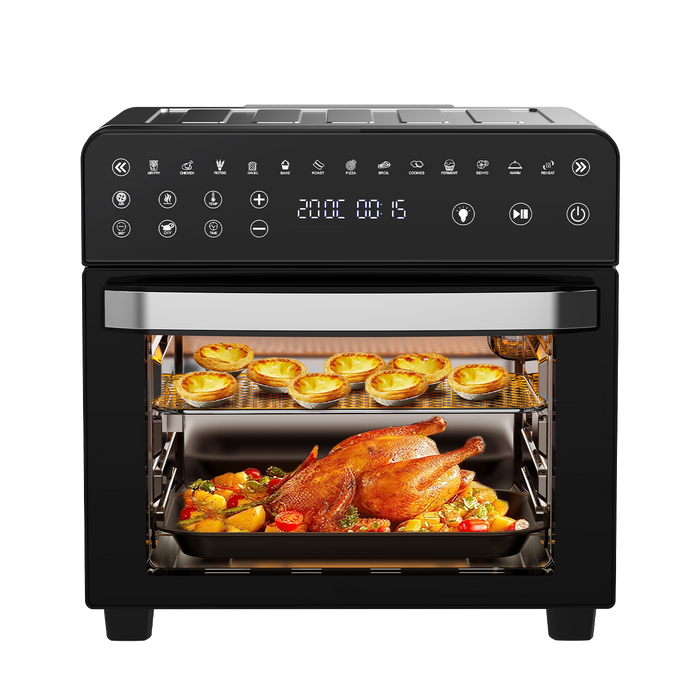 Heißluftfritteuse AF1502D 15L Minibackofen 2200W