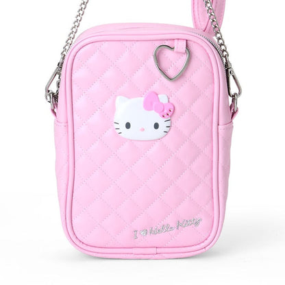 Hello Kitty Pink Quilted Mini Crossbody (I Love Hello Kitty Series) Bags Japan Original