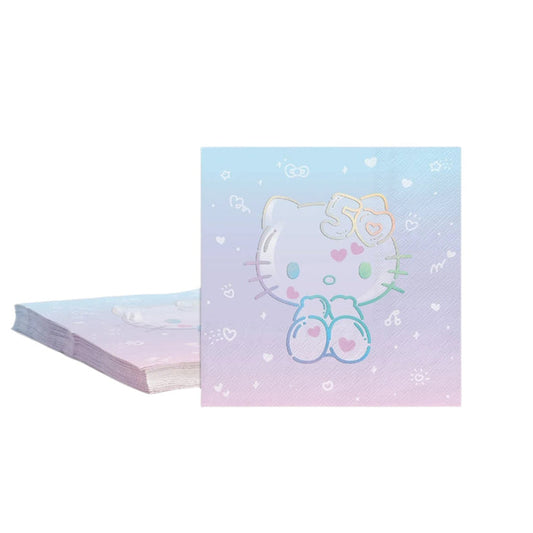 Hello Kitty x Studio Oh! 50th Anniversary Beverage Napkins Paper Tableware Studio Oh!