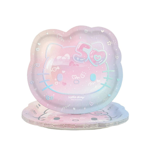 Hello Kitty x Studio Oh! 50th Anniversary Dessert Plates Paper Tableware Studio Oh!