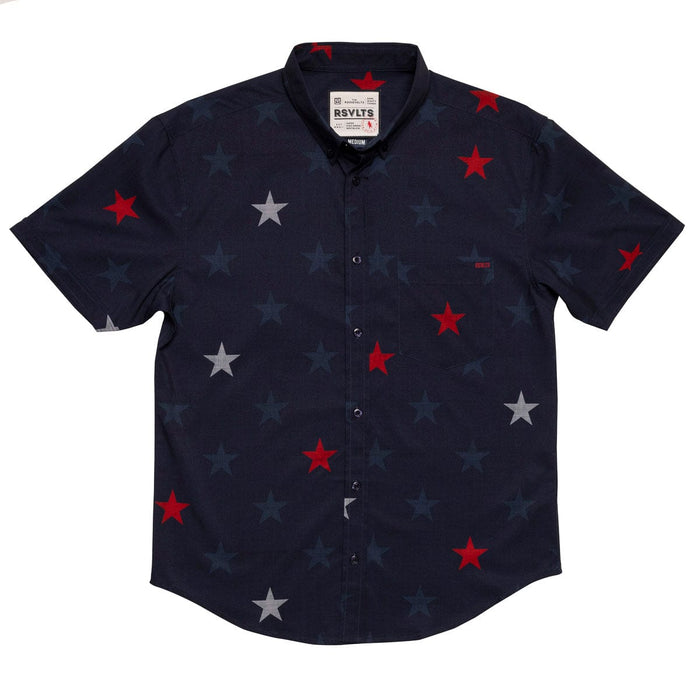 RSVLTS RSVLTS Short Sleeve Shirt Hubble (Multi Star) – KUNUFLEX Short Sleeve Shirt