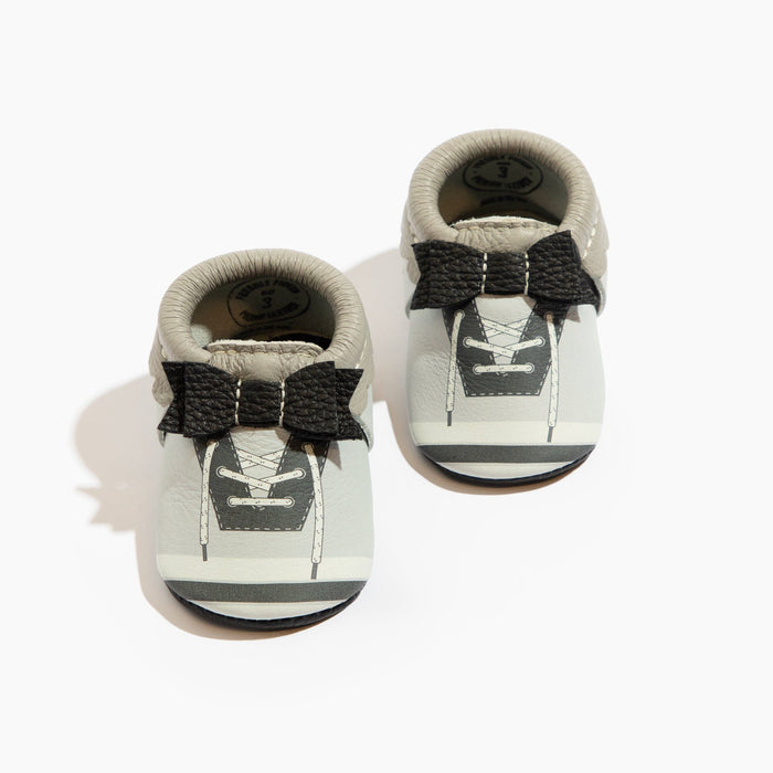 (Coming Soon) Ice Ice Baby Bow Baby Shoe Bow Mocc Soft Sole