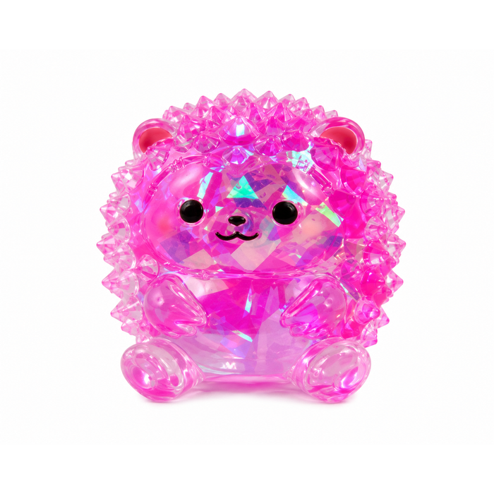 Incredible Play Squishy Stretchi Crystal Hedgehog 2.5 Inch Maltose Sensory Toy - Assorted
