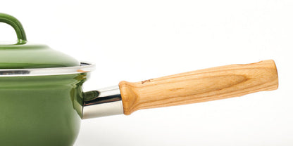 Indigo steelpan met deksel Green