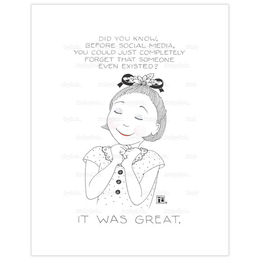 It Was Great Fine Art Print