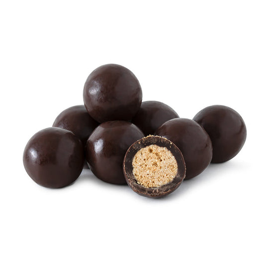 Jumbo Dark Chocolate Malt Ball Candy - 10 LB