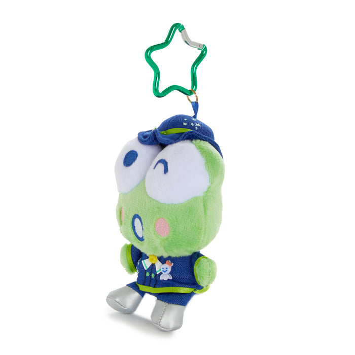 Keroppi Plush Mascot Keychain (Hapidanbui Boy Band Series) Accessory Global Original