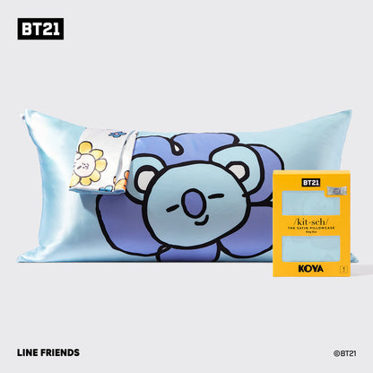 Kitsch x BT21 KOYA King Satin Pillowcase — hero