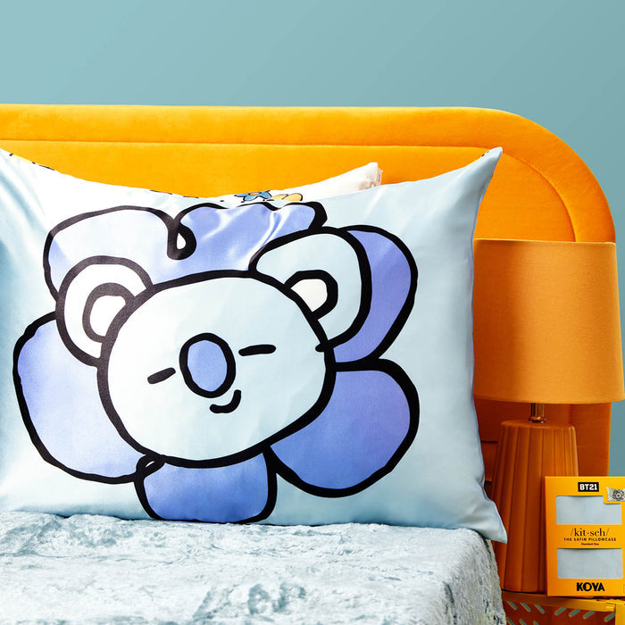 Kitsch x BT21 KOYA King Satin Pillowcase — lifestyle