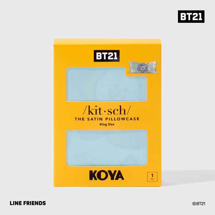 Kitsch x BT21 KOYA King Satin Pillowcase — packaging