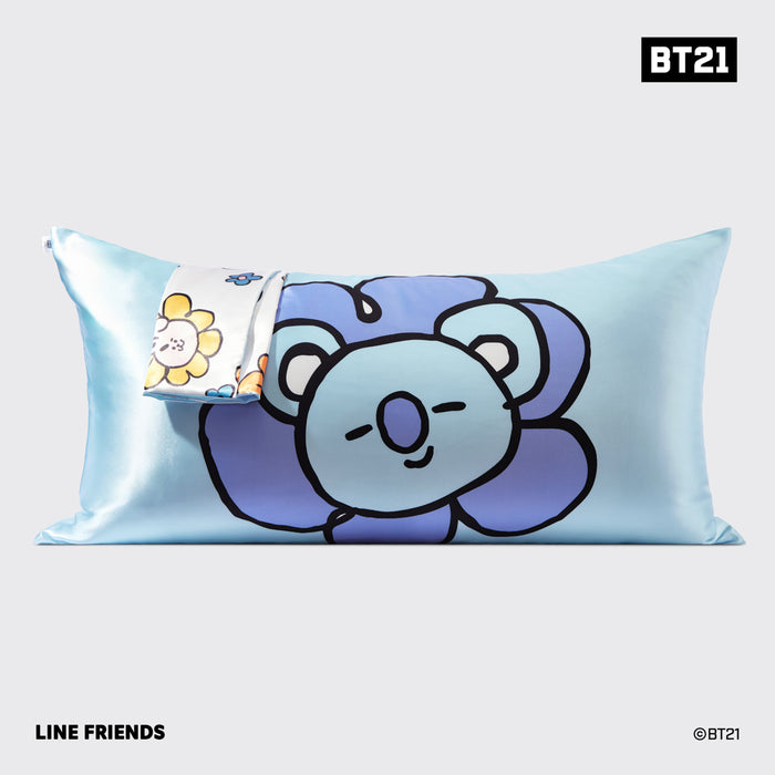 Kitsch x BT21 KOYA King Satin Pillowcase — front