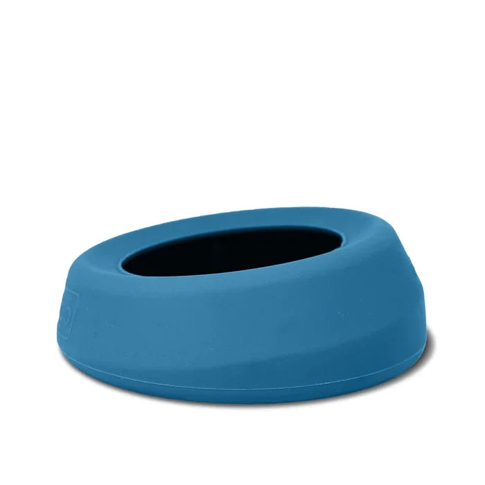 Kurgo Splash-Free Wander Water Bowl - Silicone Travel Bowl - Dog.Dog.Cat.