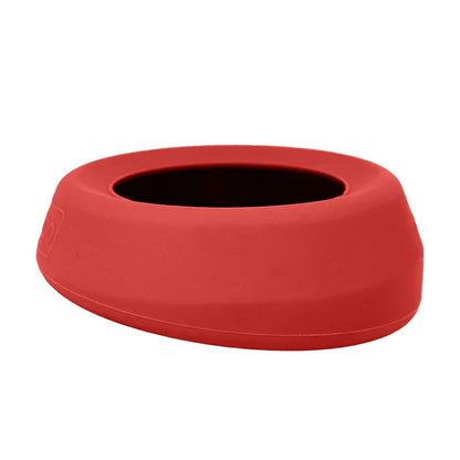 Kurgo Splash-Free Wander Water Bowl - Silicone Travel Bowl - Dog.Dog.Cat.