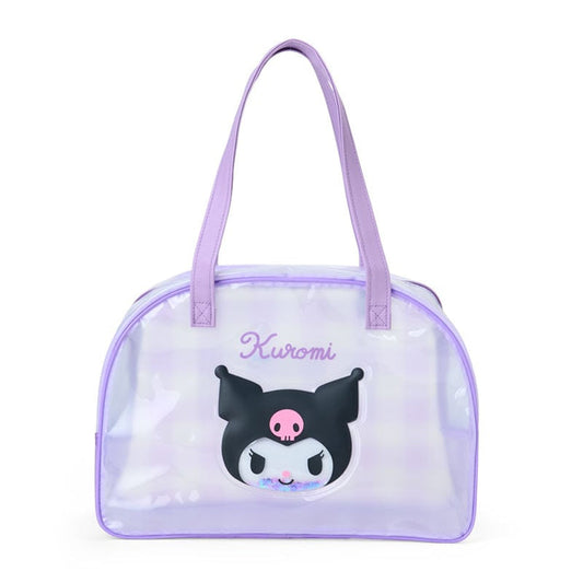 Kuromi Clear Handbag (Gingham) Bags Japan Original