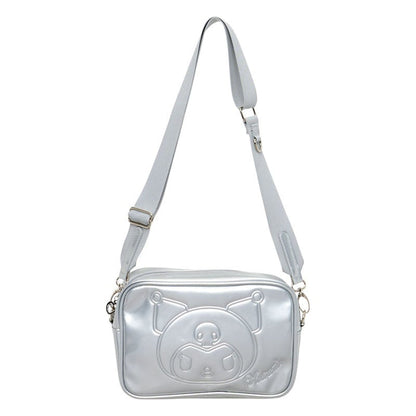 Kuromi Crossbody Bag (Silver Houndstooth Series) Bags Japan Original