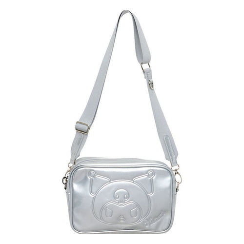Kuromi Crossbody Bag (Silver Houndstooth Series) Bags Japan Original