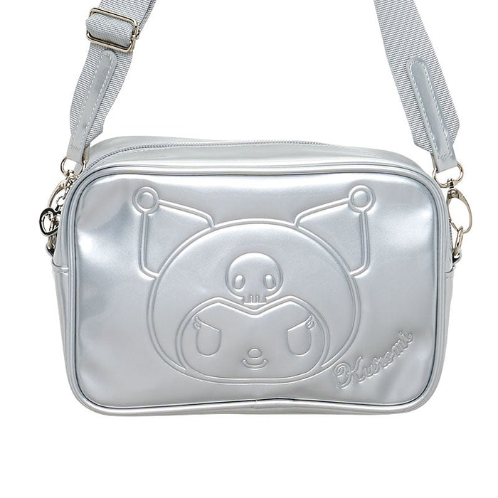 Kuromi Crossbody Bag (Silver Houndstooth Series) Bags Japan Original