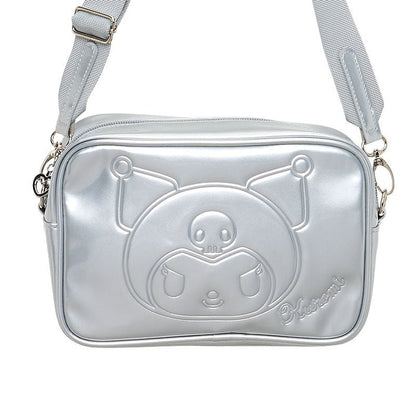 Kuromi Crossbody Bag (Silver Houndstooth Series) Bags Japan Original