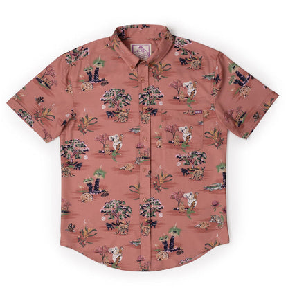 RSVLTS RSVLTS RSVLTS Travel Series 2 "Land Down Under" _ KUNUFLEX Short Sleeve Shirt