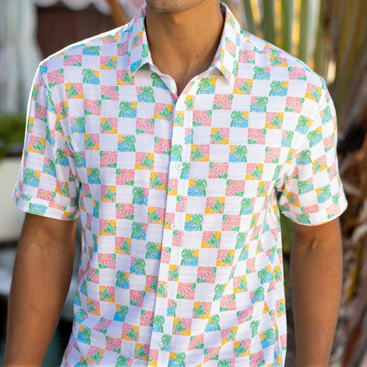 RSVLTS RSVLTS Bamboo Short Sleeve Shirt Late Checkout – Bamboo Short Sleeve Shirt Late Checkout – Bamboo Short Sleeve Shirt
