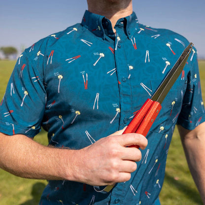 RSVLTS RSVLTS Americana "Let Me See That Tong" _ KUNUFLEX Short Sleeve Shirt