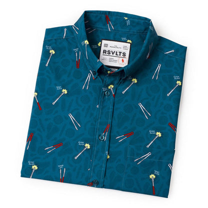 RSVLTS RSVLTS Americana "Let Me See That Tong" _ KUNUFLEX Short Sleeve Shirt