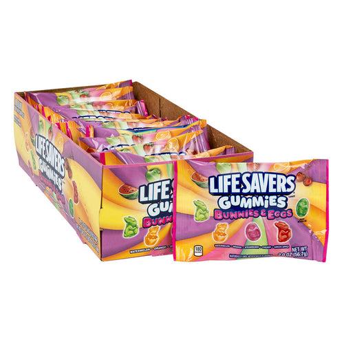 Lifesavers Gummies Bunnies and Eggs Gummy Candy - 18 Count