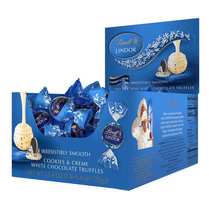 Lindt Lindor Cookies and Creme Chocolate Truffles - 60 Count