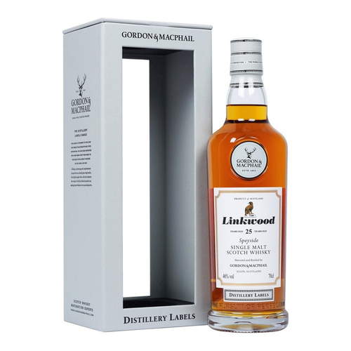 Linkwood 25 Year Old  (G&M Distillery Labels)