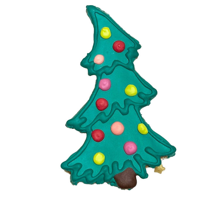 Lucky Biscuit Pet Bakery - Holiday Tree Dog Christmas Cookie - Dog.Dog.Cat.