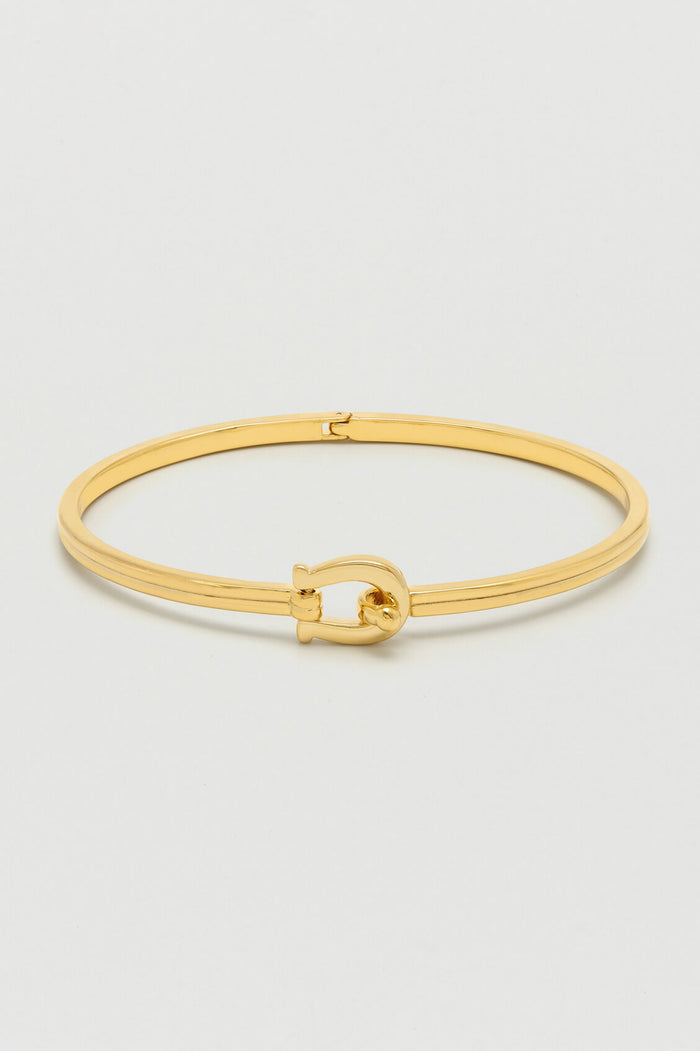 Lucky Horseshoe Hook Bangle