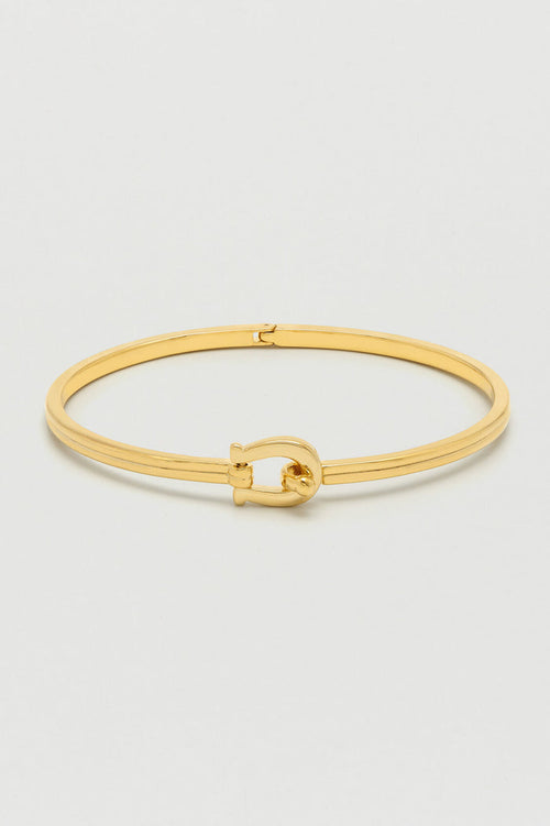 Lucky Horseshoe Hook Bangle