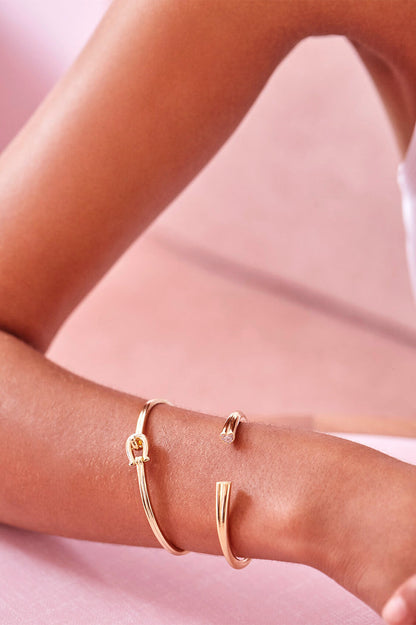 Lucky Horseshoe Hook Bangle