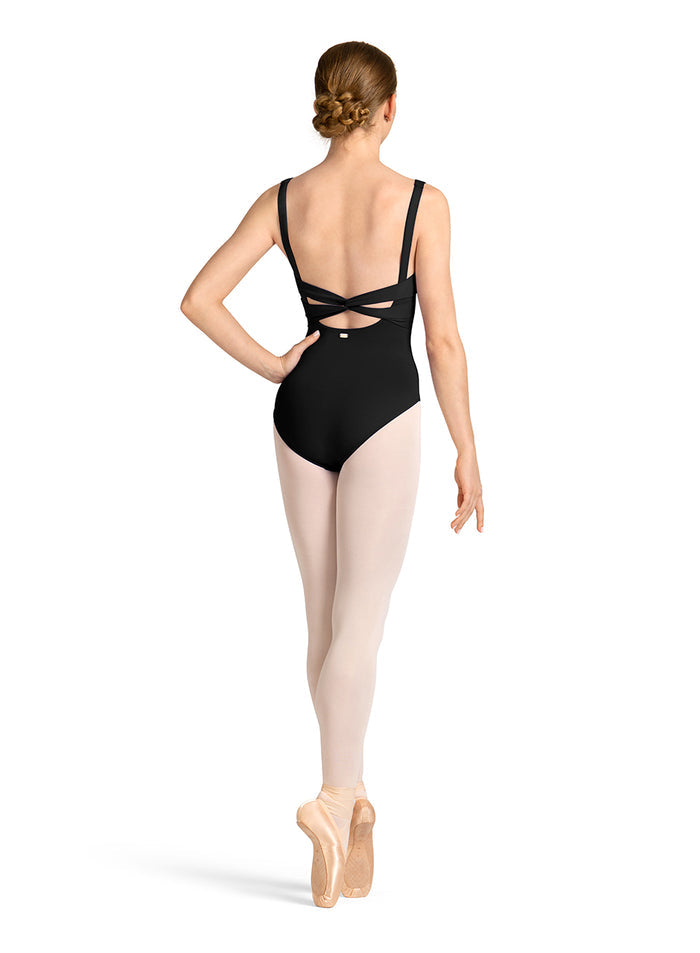 M50004LM Adult Twist Back Leotard