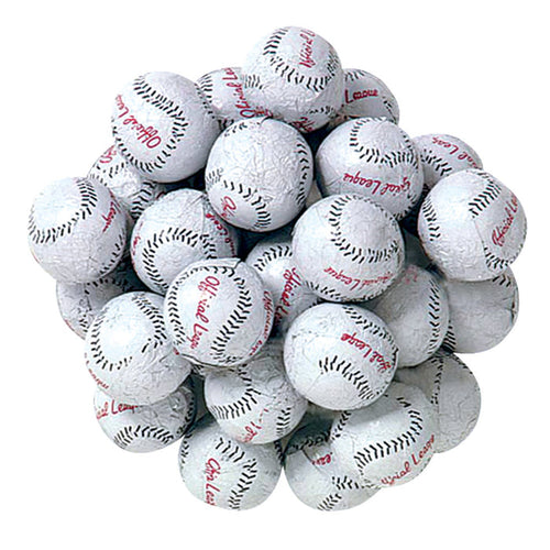 Madelaine Milk Chocolate Foiled Baseball Candy - 5 LB