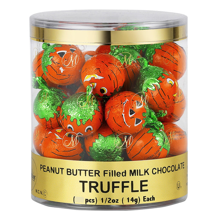 Madelaine Peanut Butter Filled Milk Chocolate Pumpkin Candy - 40 Count