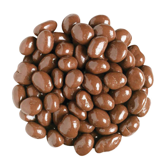 Maltitol Milk Chocolate Covered Raisins Candy - 10 LB