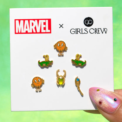 Marvel Studios Miss Minutes Earrings