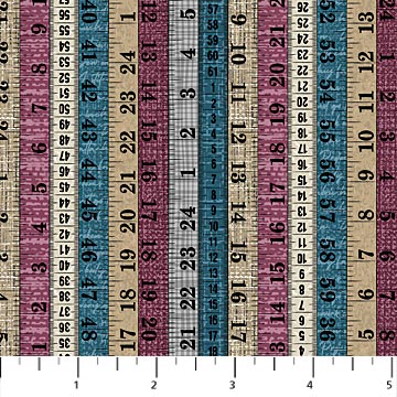 Material Girl Modern Vibes Measuring Tape, Northcott