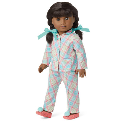 Melody’s™ Plaid Pajamas for 18-inch Dolls (Historical Characters)