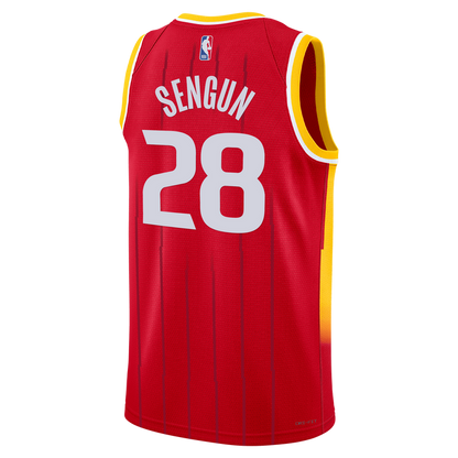 Men's Houston Rockets Alperen Sengun Nike Icon Swingman Jersey