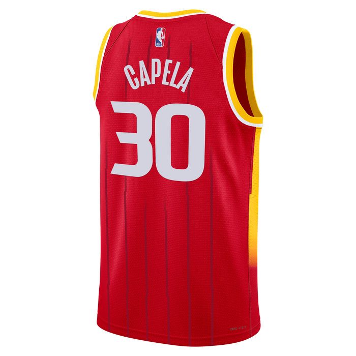 Men's Houston Rockets Clint Capela Nike Icon Swingman Jersey