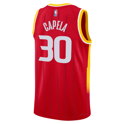 Men's Houston Rockets Clint Capela Nike Icon Swingman Jersey