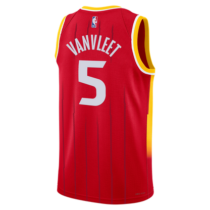 Men's Houston Rockets Fred VanVleet Nike Icon Swingman Jersey