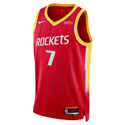 Men's Houston Rockets Kevin Durant Nike Icon Swingman Jersey
