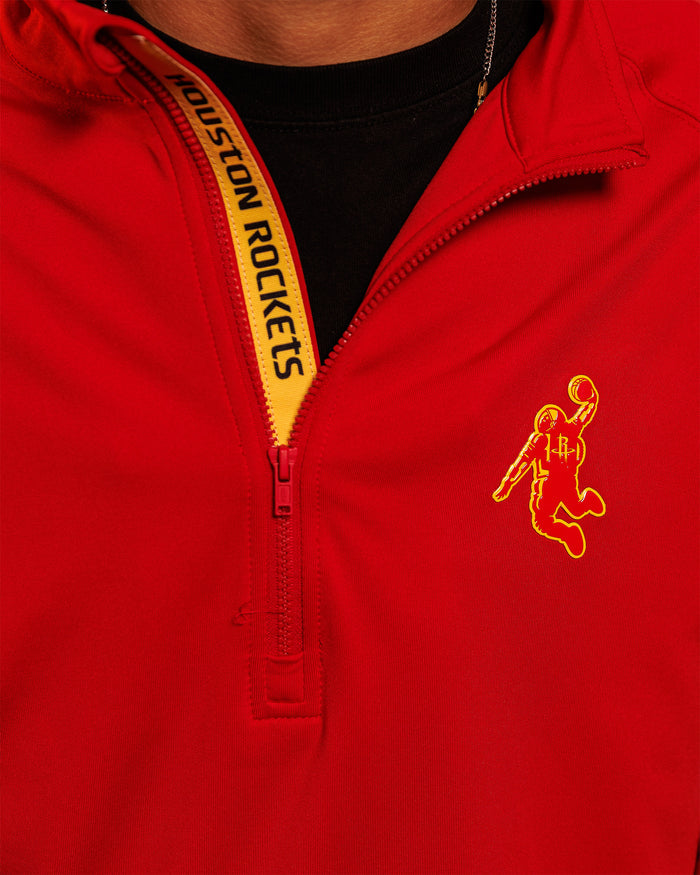 Men's Houston Rockets Levelwear Calibre 1/4 Zip Jacket