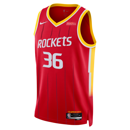 Men's Houston Rockets Marcus Smart Nike Icon Swingman Jersey