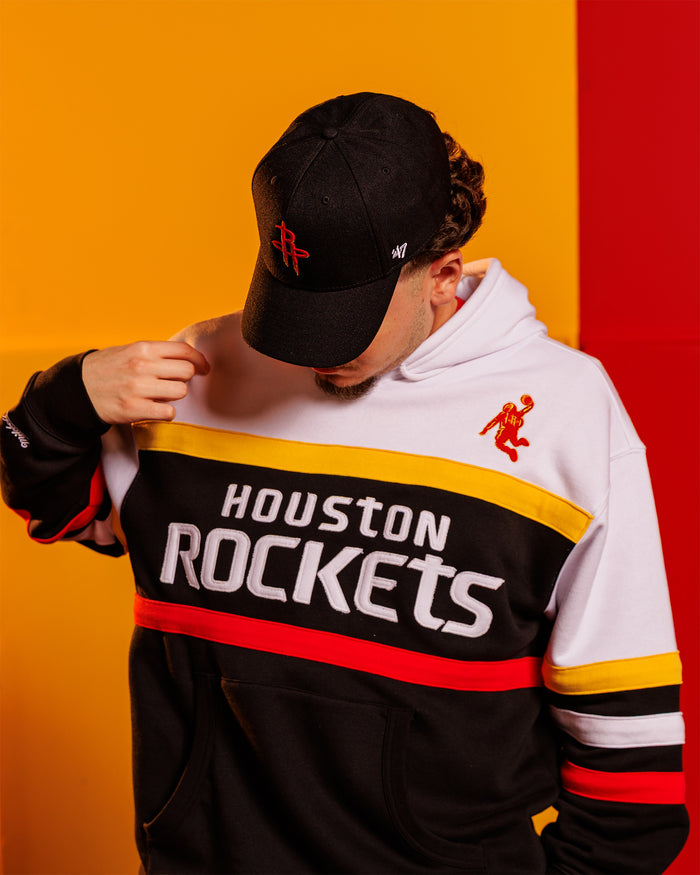Men's Houston Rockets Mitchell & Ness Head Coach Hoodie