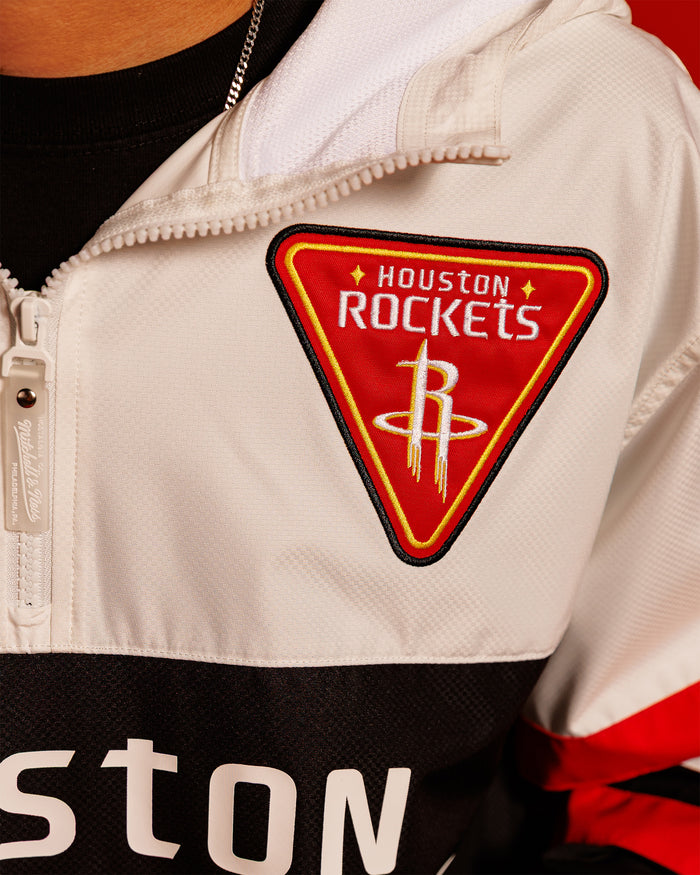 Men's Houston Rockets Mitchell & Ness Head Coach Windbreaker Jacket