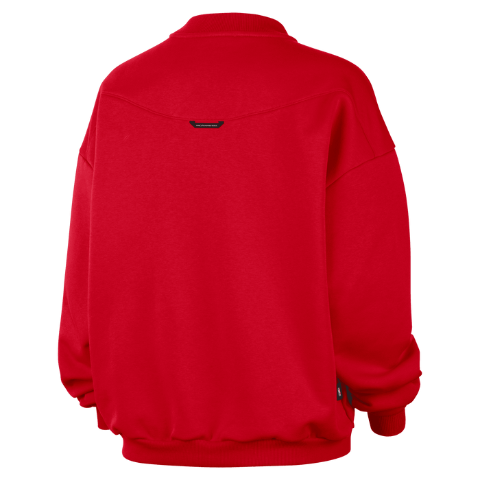 Men's Houston Rockets Nike Wordmark Standard Issue Crewneck Sweatshirt